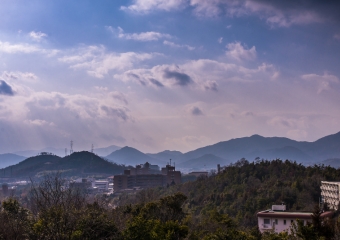 view from the mountain