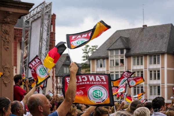 Frauen Fußball Europameister Party