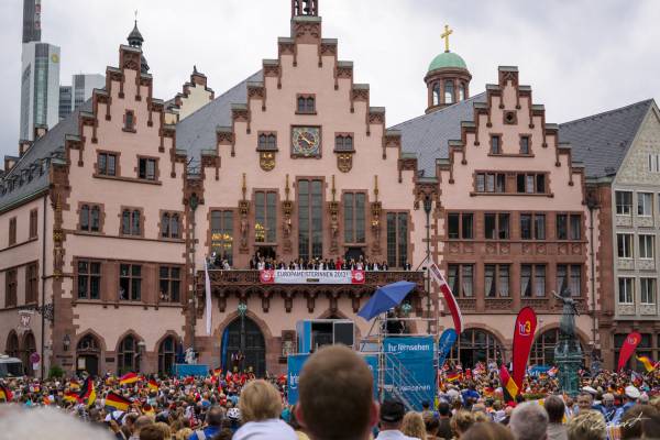 Frauen Fußball Europameister Party