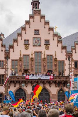 Frauen Fußball Europameister Party