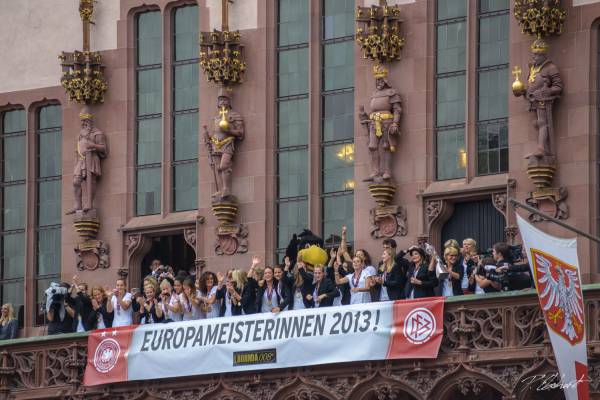 Frauen Fußball Europameister Party