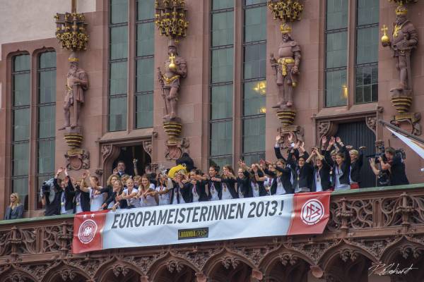 Frauen Fußball Europameister Party