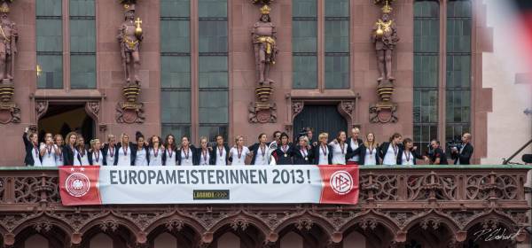 Frauen Fußball Europameister Party